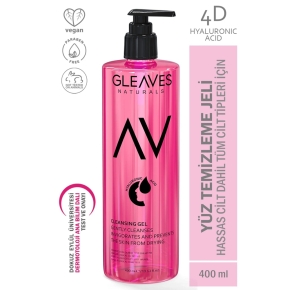Gleaves Naturals Yüz Temizleme Jeli - 400 ml Gleaves Naturals Yüz Temizleme Jeli - 400 ml